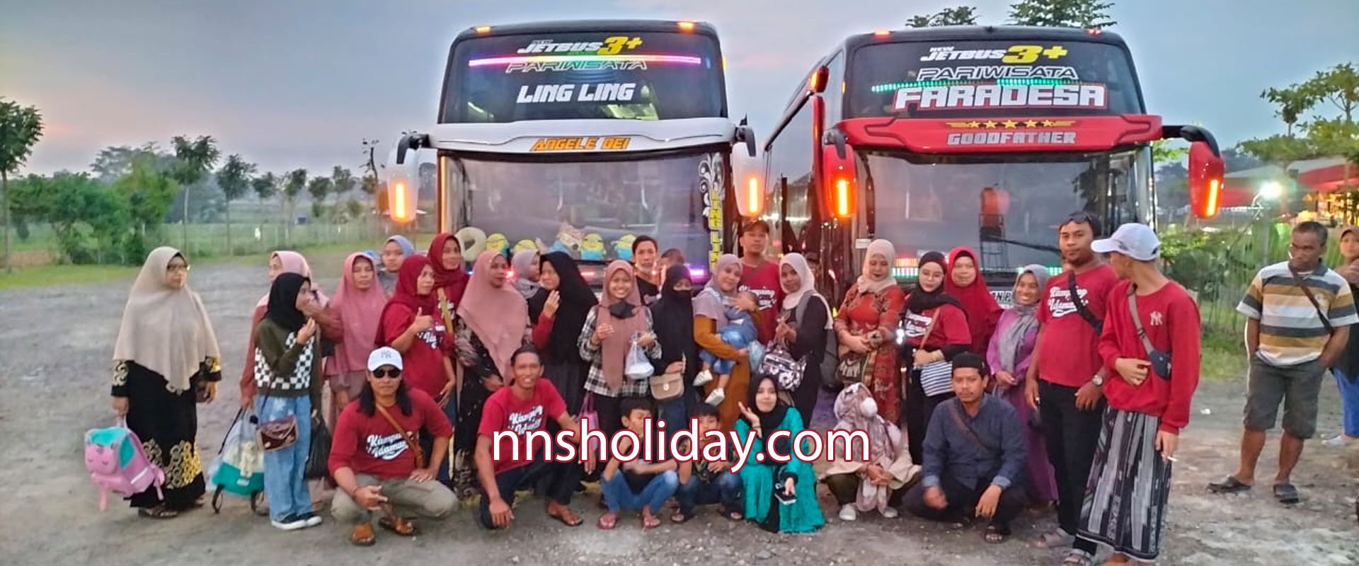 NNS Holiday Sewa Bus Pariwisata Surabaya Gresik